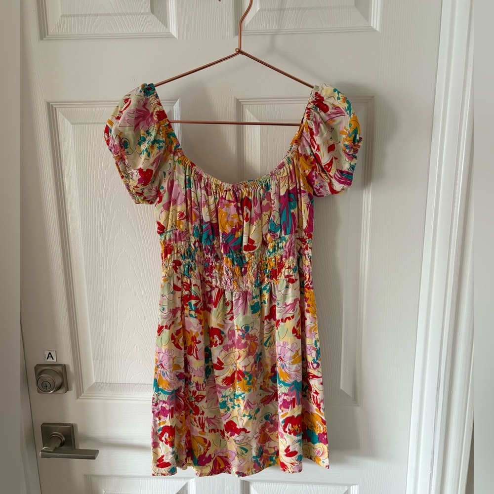 SEVEN WONDERS Lori Mini Dress Size M - Picture 3 of 6